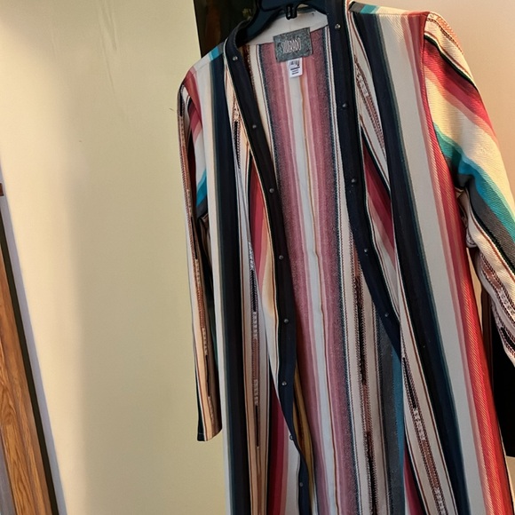 Silverado Apparel Ashely Duster- El Paso.Perfect for any time of year,W/ POCKETS - Picture 4 of 4